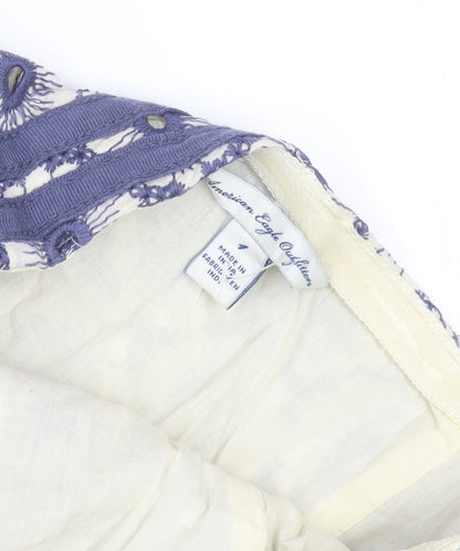 American Eagle Women's Multicoloured Floral Dress, Size 4