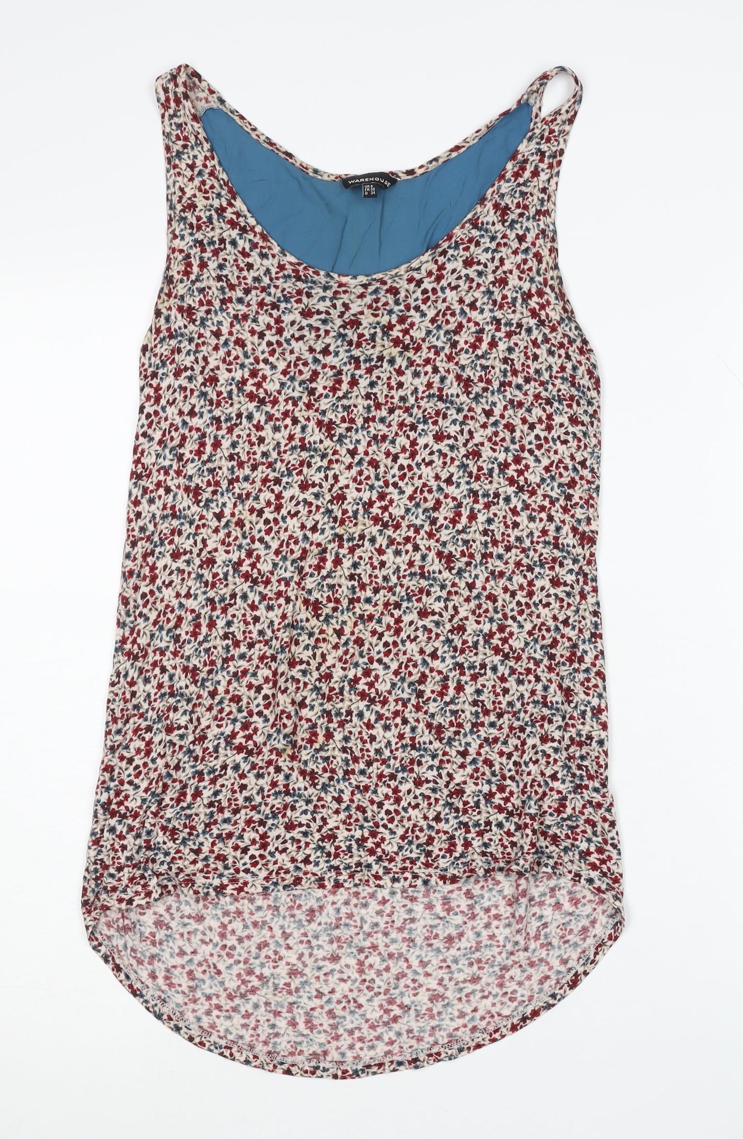 Womens UK Size 8 Warehouse Multicoloured  Tank