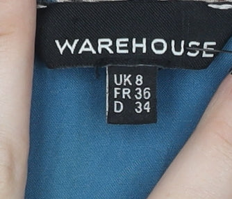 Womens UK Size 8 Warehouse Multicoloured  Tank
