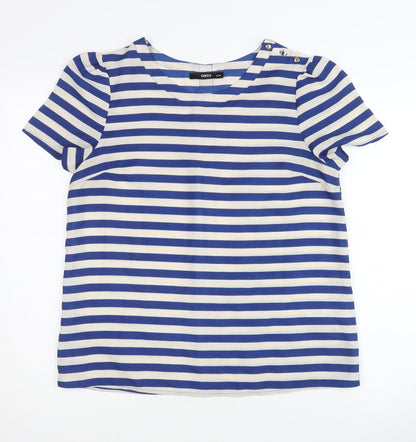 Womens UK Size 12 Oasis Blue  T-Shirt