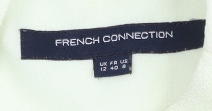 French Connection Womens Ivory Blouse Size 12