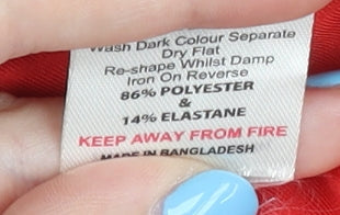 Oh Polly Red Halter Sleeveless Dress Women's Size 6