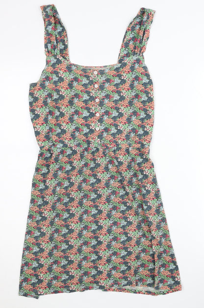 Springfield Women's Multicoloured Floral Dress L