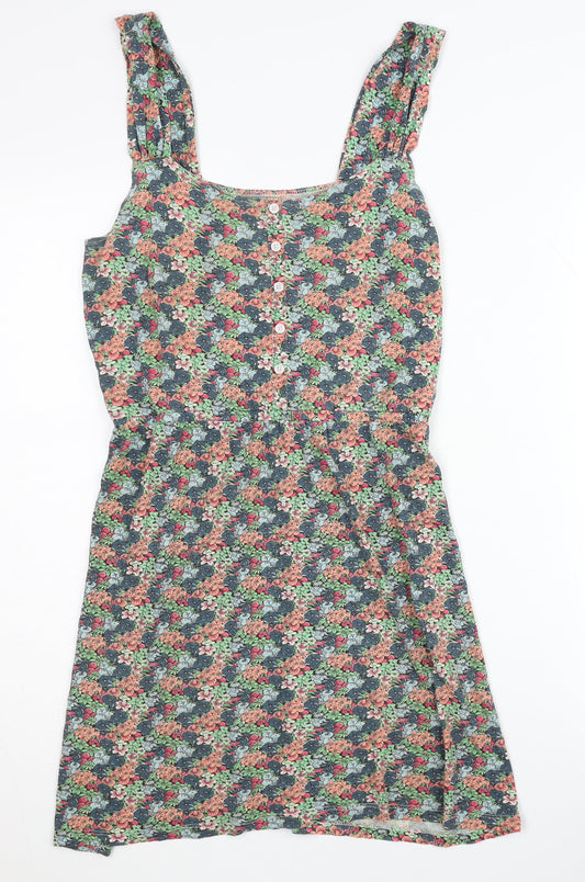Springfield Women's Multicoloured Floral Dress L