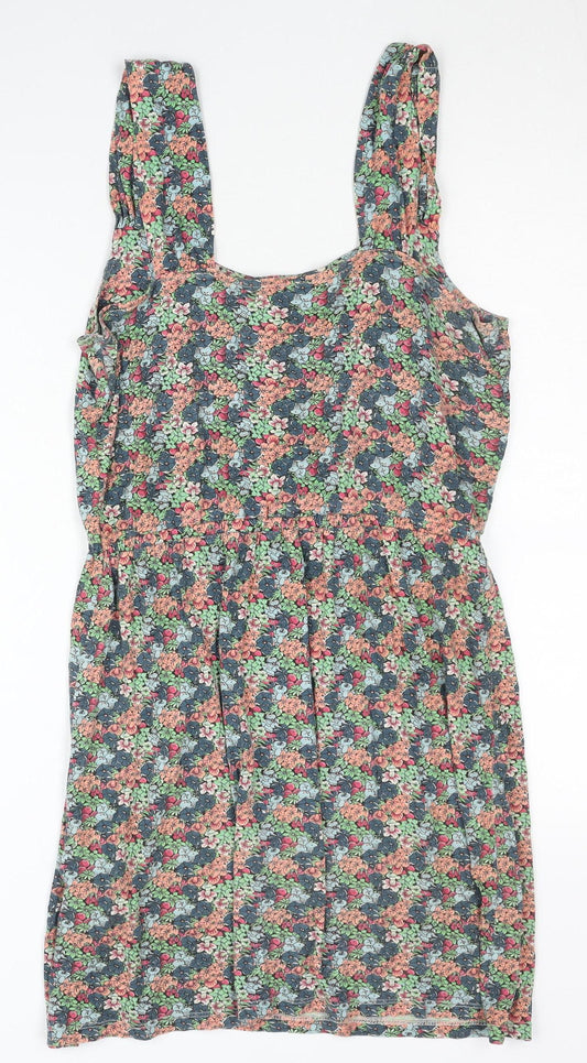 Springfield Women's Multicoloured Floral Dress L