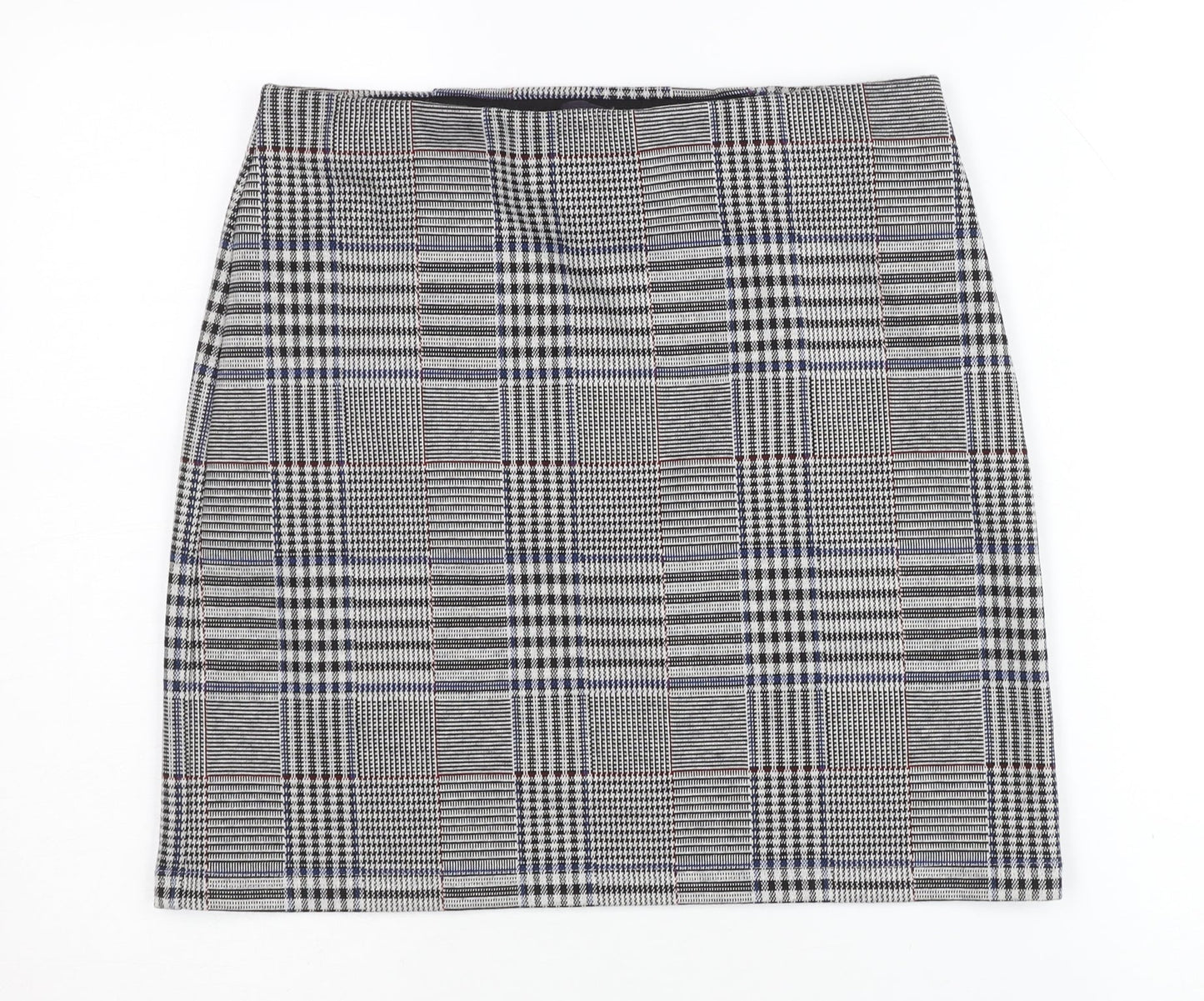 Marks and Spencer Women's Check Pencil Skirt Size 10
