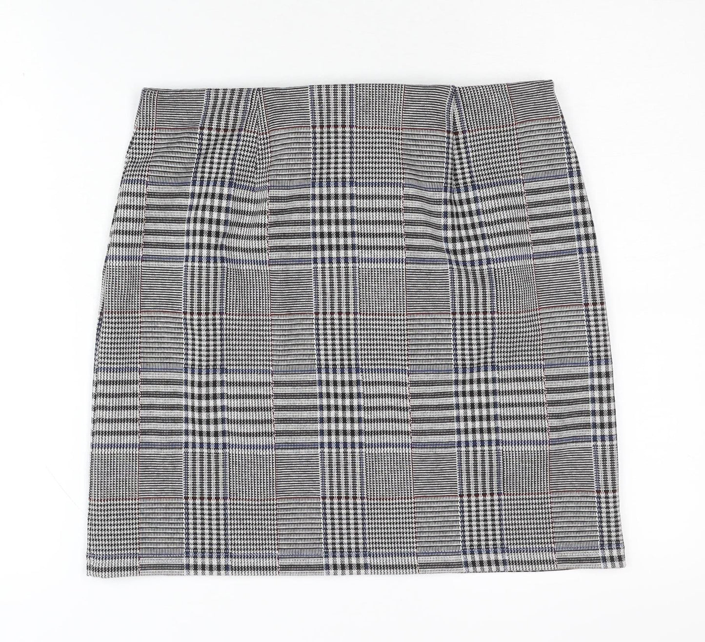 Marks and Spencer Women's Check Pencil Skirt Size 10