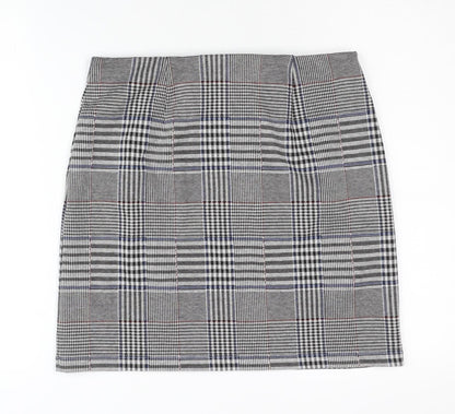 Marks and Spencer Women's Check Pencil Skirt Size 10