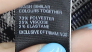 Marks and Spencer Women's Check Pencil Skirt Size 10