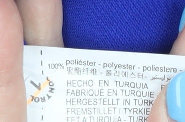 ZARA Women’s Blue Long Sleeve Playsuit, Size S