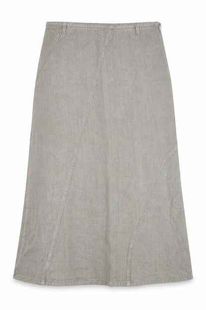 Per Una Women's Grey Midi Pencil Skirt Size 14