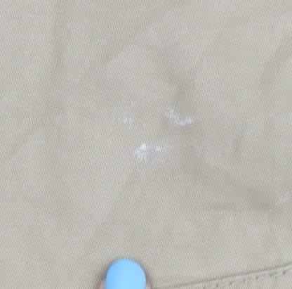 Marks and Spencer Women's Beige Chino Shorts UK 16