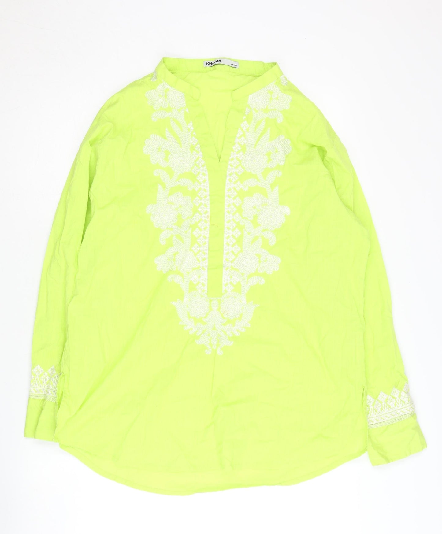 Womens UK Size L Khaadi Green  Blouse
