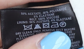 Coast Women's Black Beige Strapless Sheath Dress Size 10