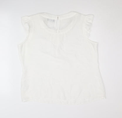 Womens UK Size 16 Klass White  Blouse