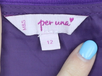 Marks and Spencer Women’s Purple Skirt Size 12