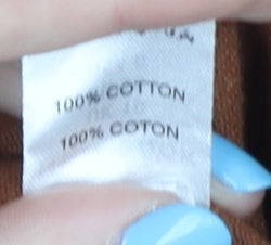 New Look Women’s Brown A-Line Button Skirt, Size 10