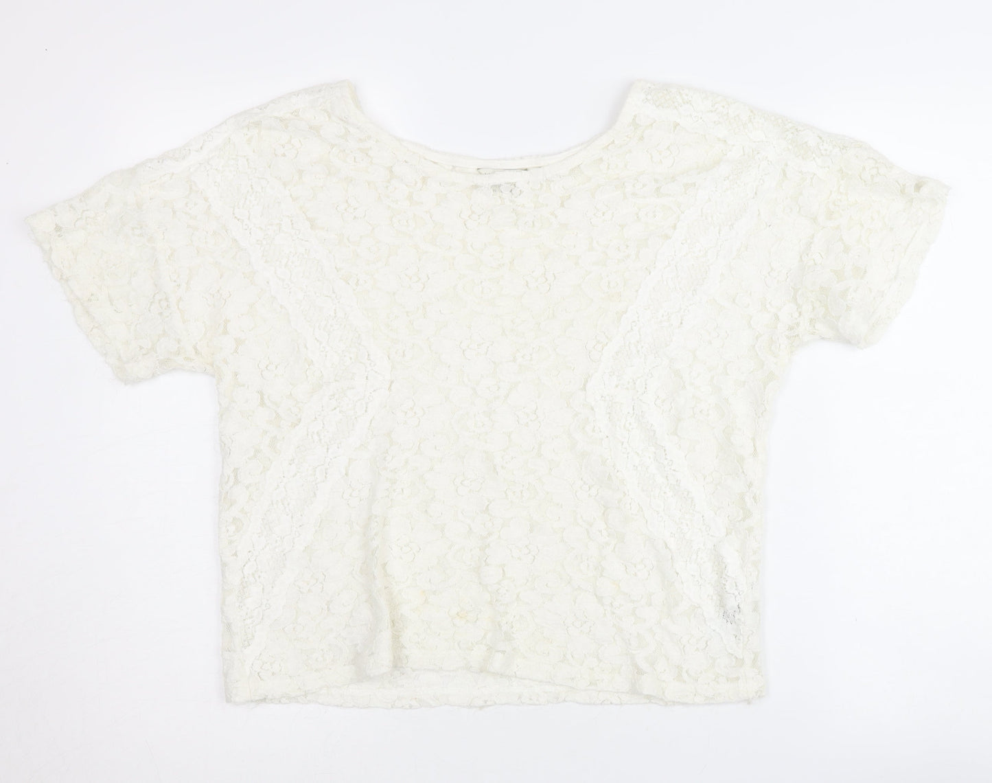 Womens UK Size 14 Monsoon Ivory  Blouse