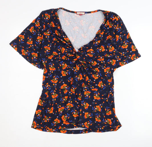 Joe Browns Women's Multicoloured Floral Blouse Size 14