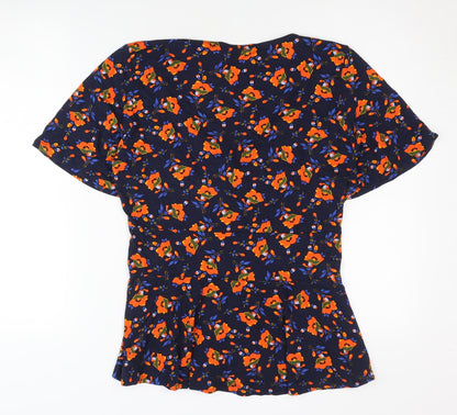 Joe Browns Women's Multicoloured Floral Blouse Size 14