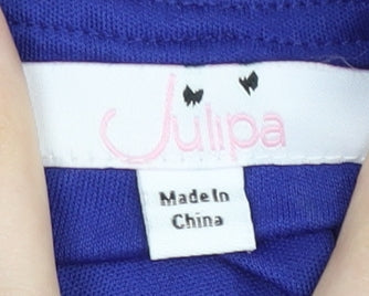 Julipa Plus Size Blue Lace Women's Dress