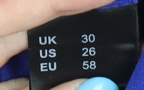 Julipa Plus Size Blue Lace Women's Dress