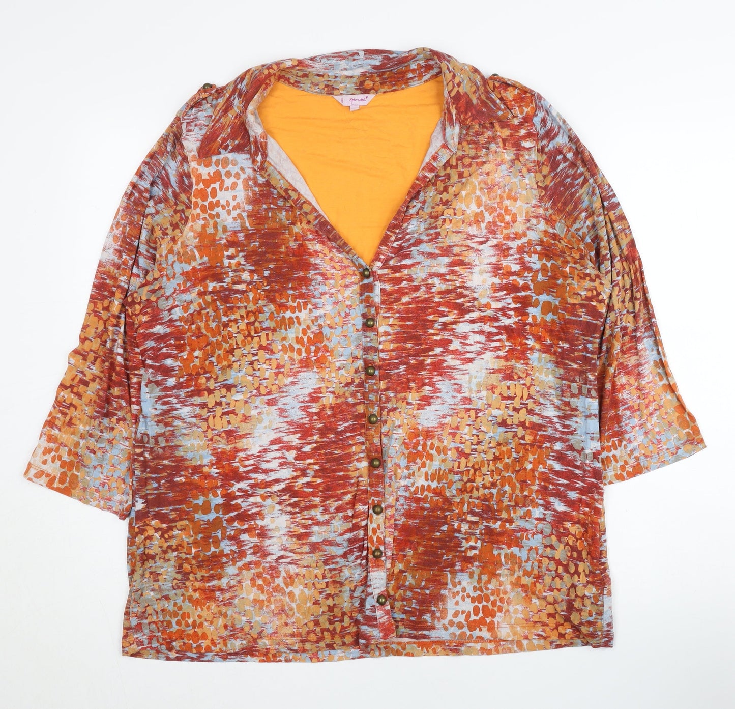 Womens UK Size 20 Marks and Spencer Multicoloured  Blouse