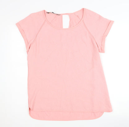 Principles Women's Pink Round Neck T-Shirt Size 14