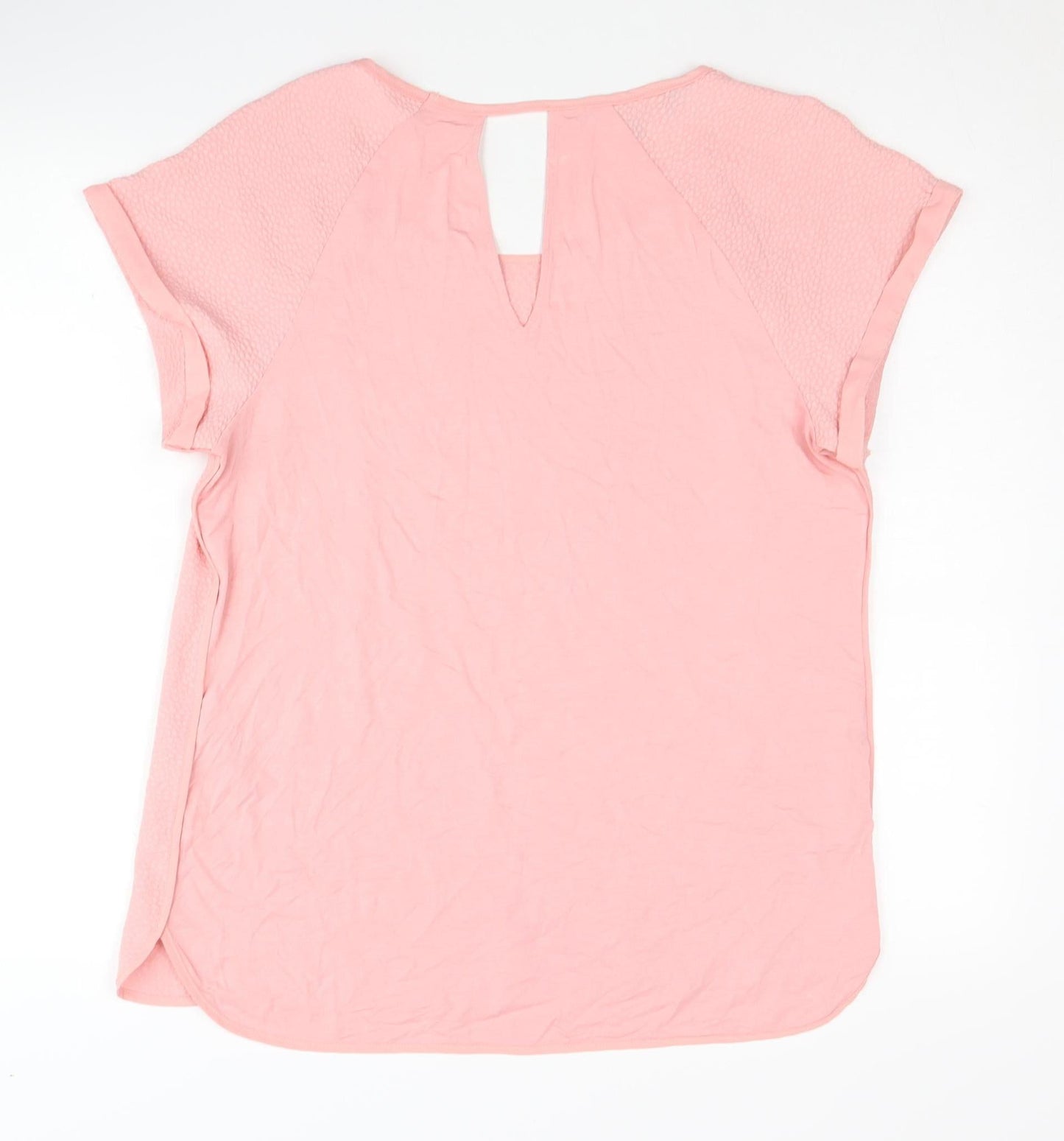 Principles Women's Pink Round Neck T-Shirt Size 14