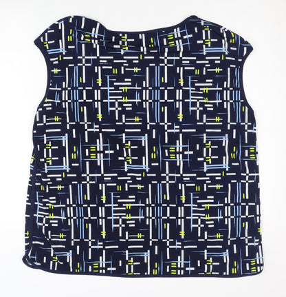 Womens UK Size 20 Dunnes Multicoloured Basic Tank