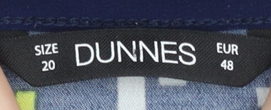 Womens UK Size 20 Dunnes Multicoloured Basic Tank