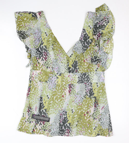 Jasper Conran Women's Multicoloured Blouse Size 14