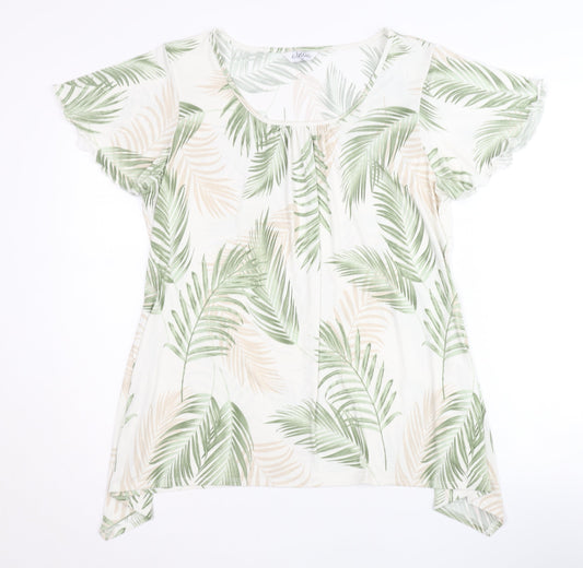 Womens UK Size 16 Classic Multicoloured  T-Shirt