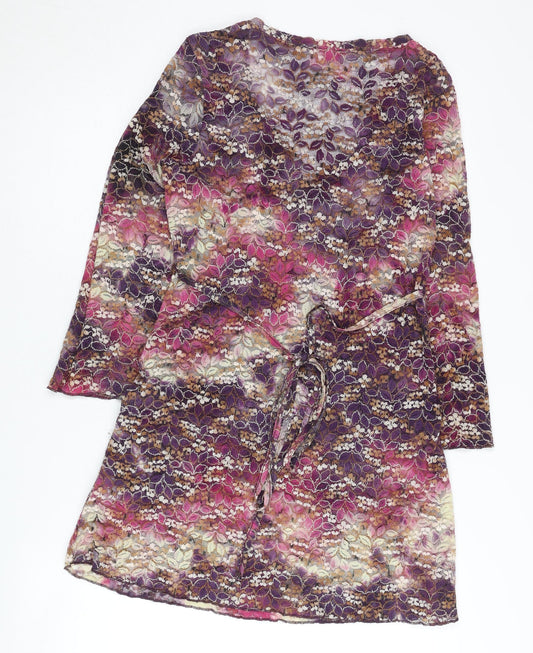 Marks and Spencer Women’s Multicoloured V-Neck Dress