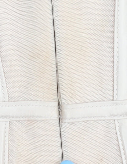 Oh Polly Women’s Beige Bodycon Dress UK 6 Party