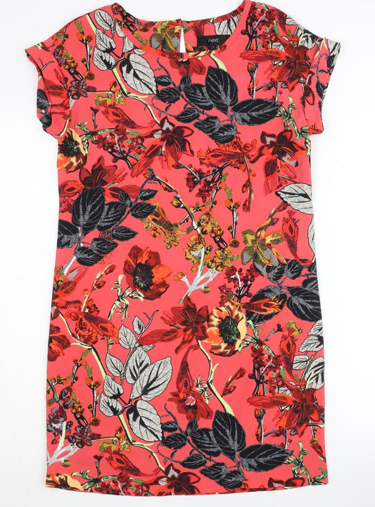 Next Women Floral Dress Multicoloured UK 8