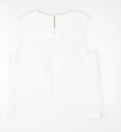Womens UK Size 16 M&Co Ivory  Tank