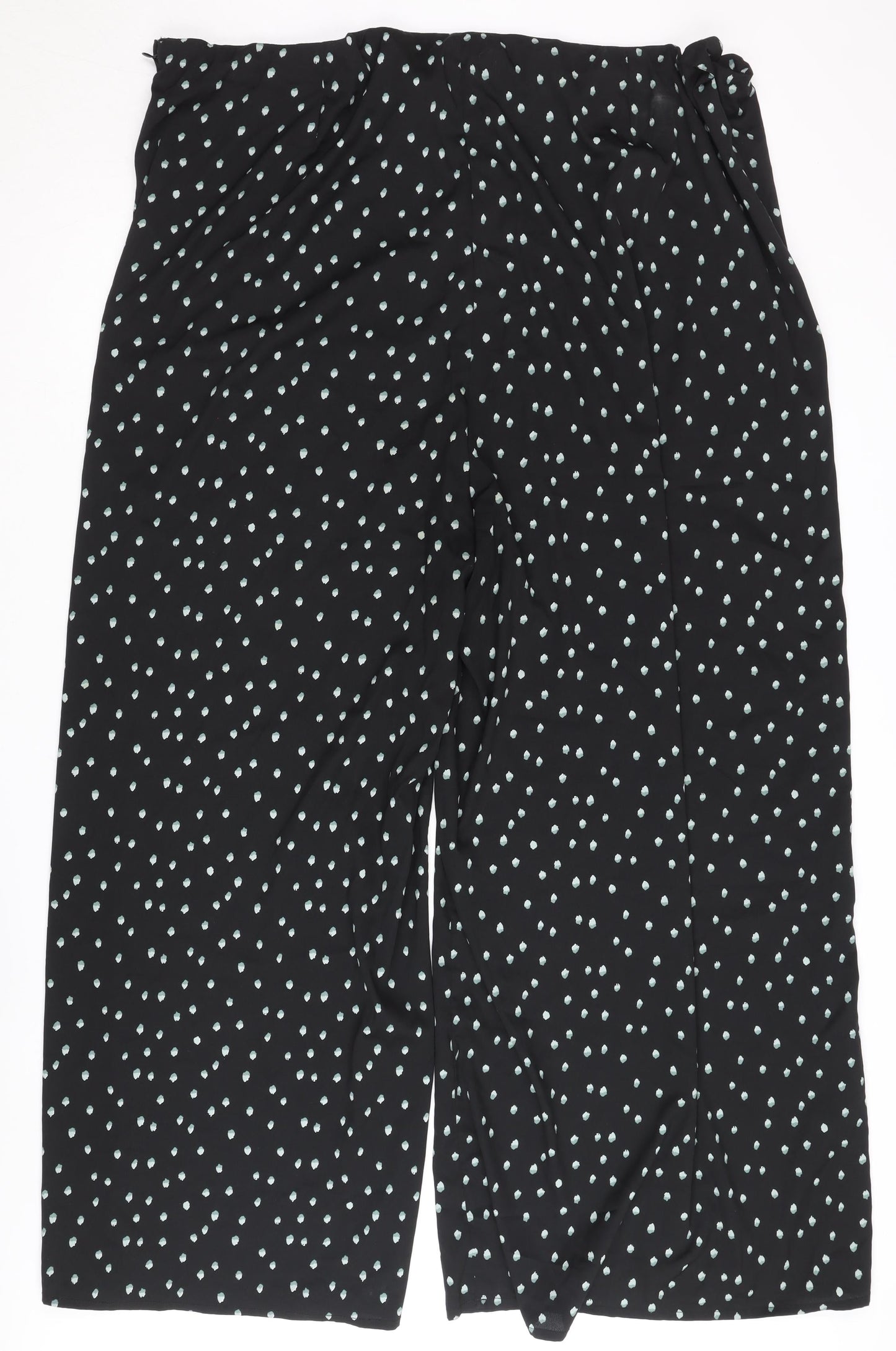 Womens UK Size 28 Capsule  Casual Black Trousers