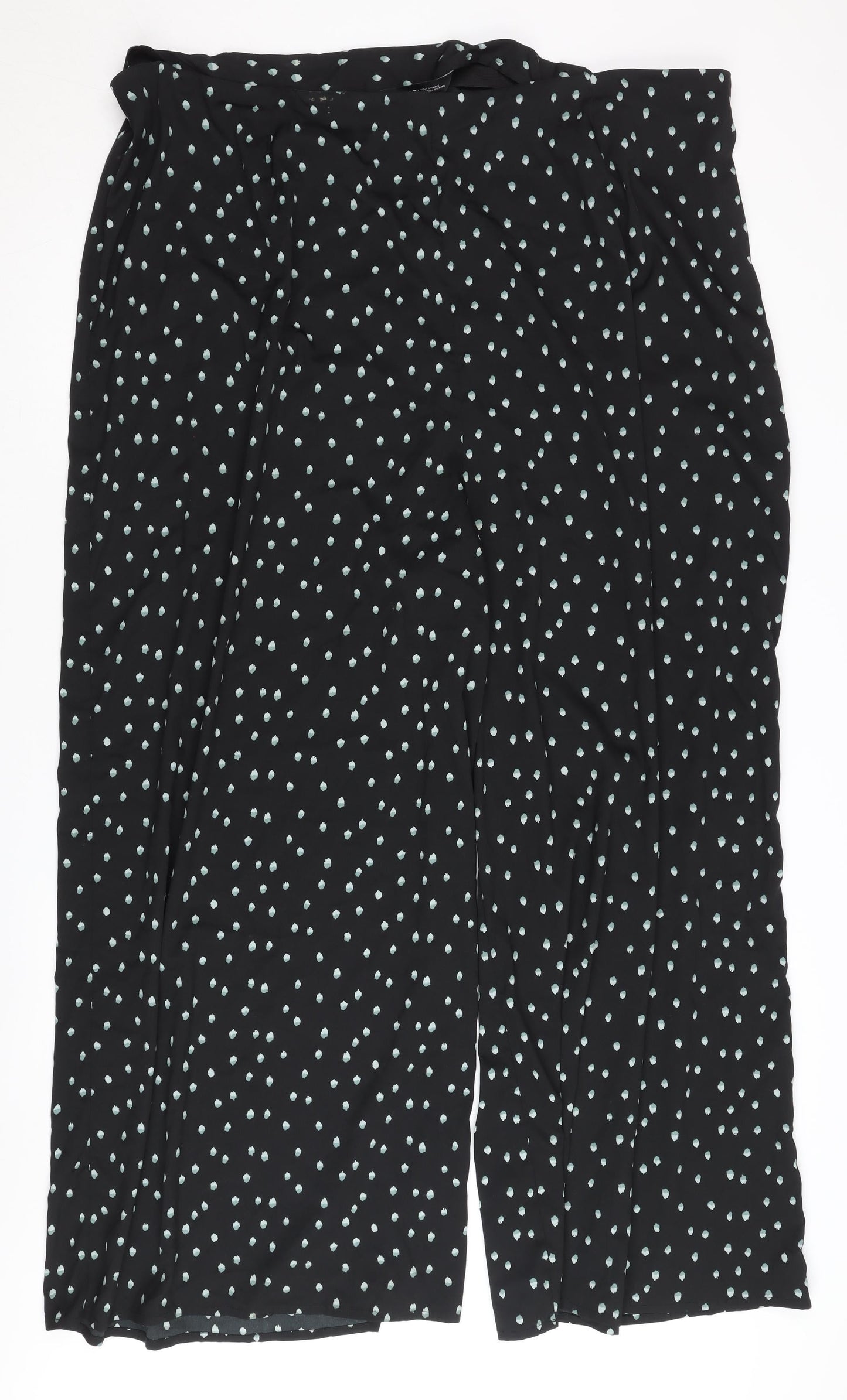 Womens UK Size 28 Capsule  Casual Black Trousers