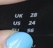 Womens UK Size 28 Capsule  Casual Black Trousers