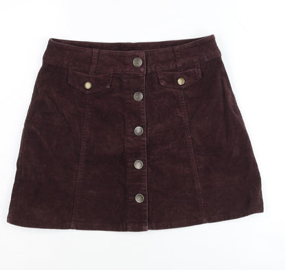 Forever 21 Women's S Short Corduroy Mini Skirt