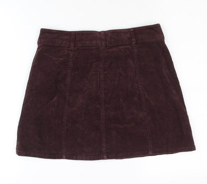 Forever 21 Women's S Short Corduroy Mini Skirt