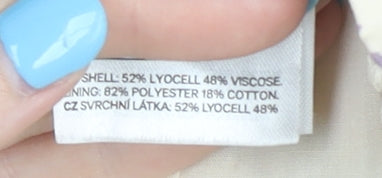 H&M Women's Multicoloured Floral Skirt Size 8