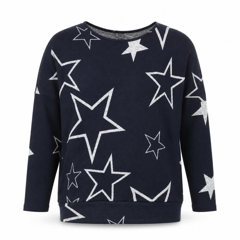 Womens UK Size 10 Izabel London Blue Pullover Jumper