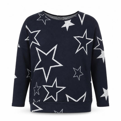 Womens UK Size 10 Izabel London Blue Pullover Jumper