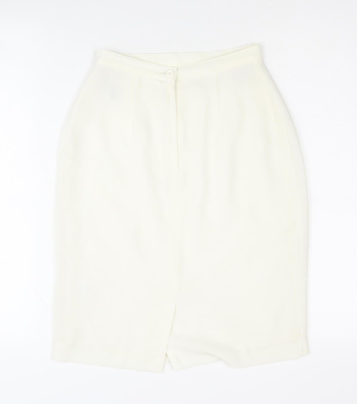 Anne Brooks Women's White Petite Pencil Skirt