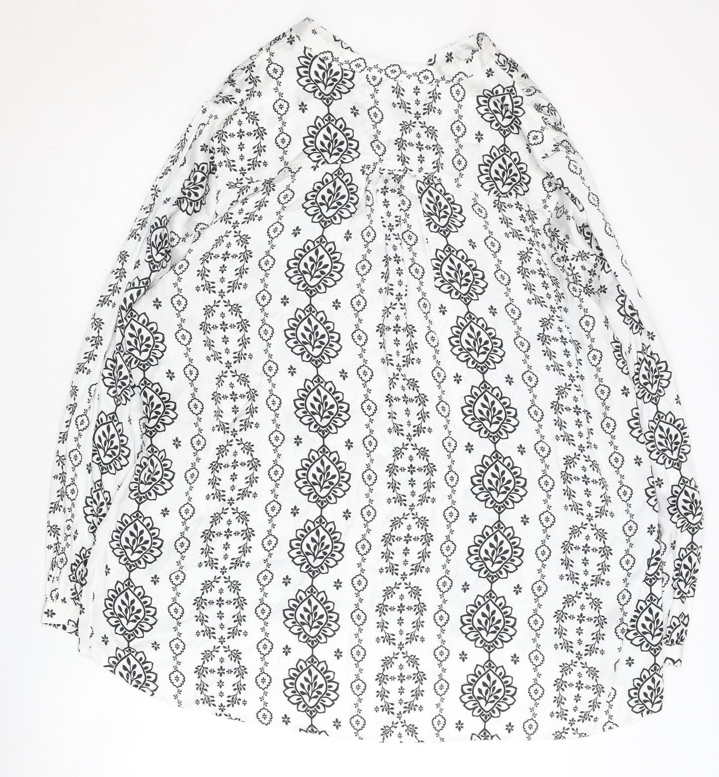 Womens UK Size 18 Marks and Spencer White  Blouse