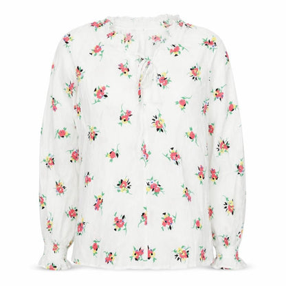 Womens UK Size 10 Marks and Spencer White  Blouse