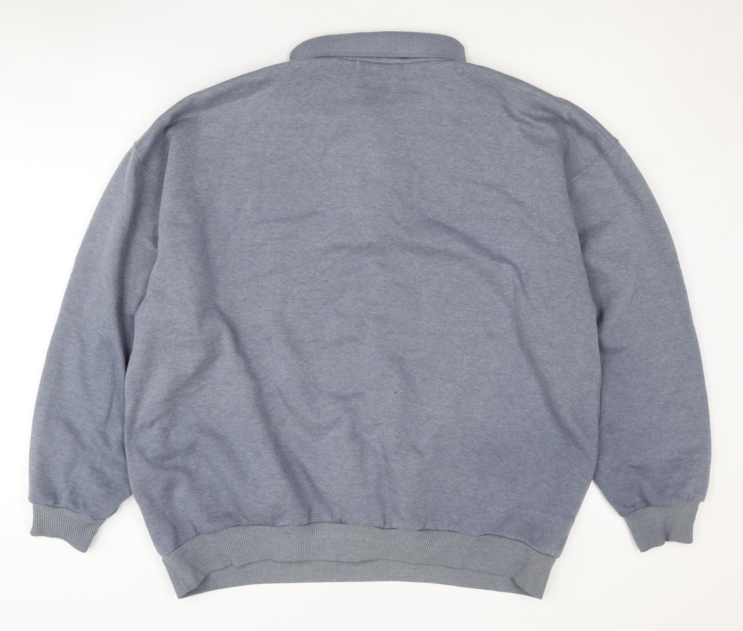 Modern Basics Men’s Grey Henley Sweatshirt L