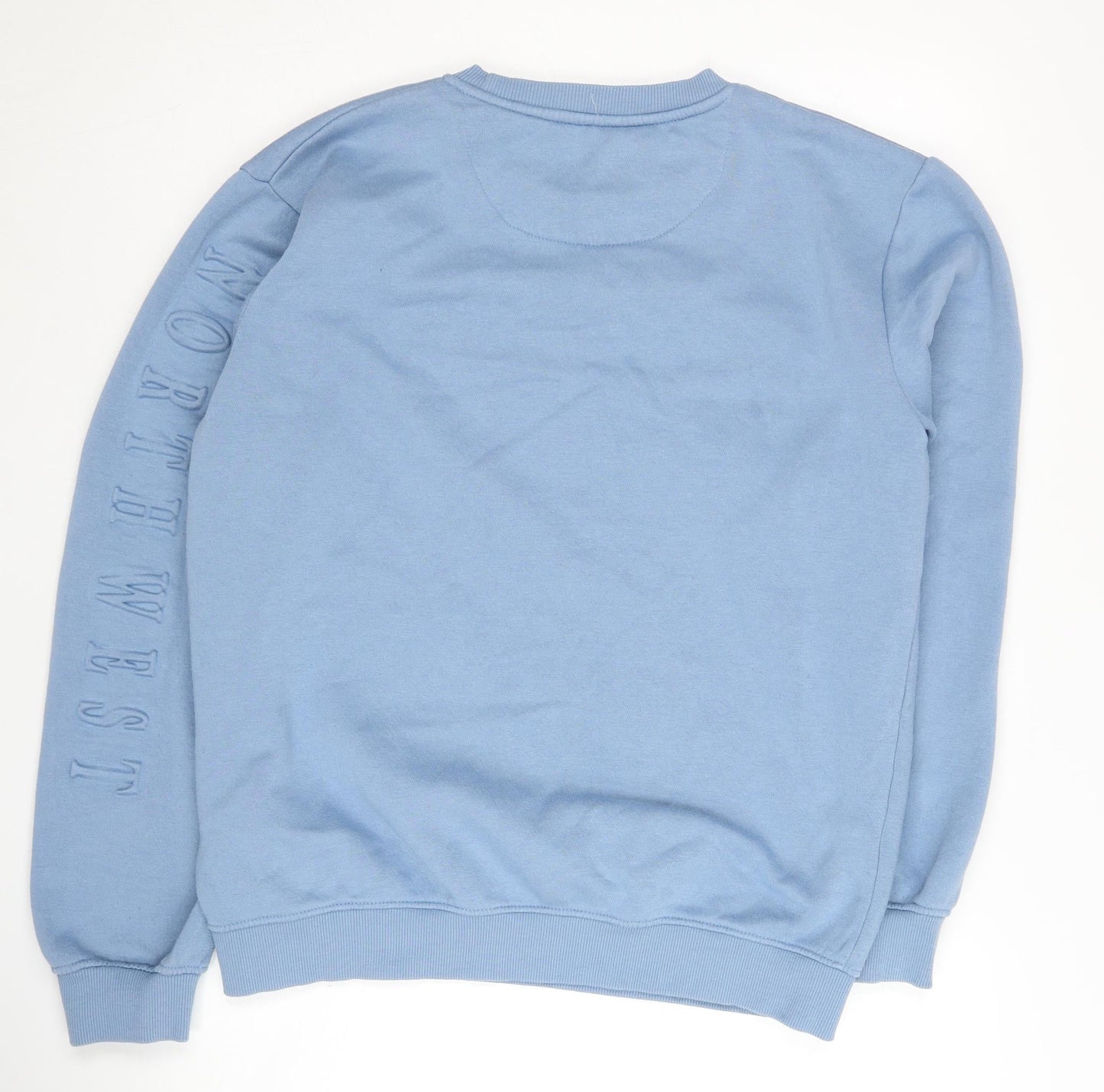 Mens UK Size L North West Blue Pullover Sweatshirt